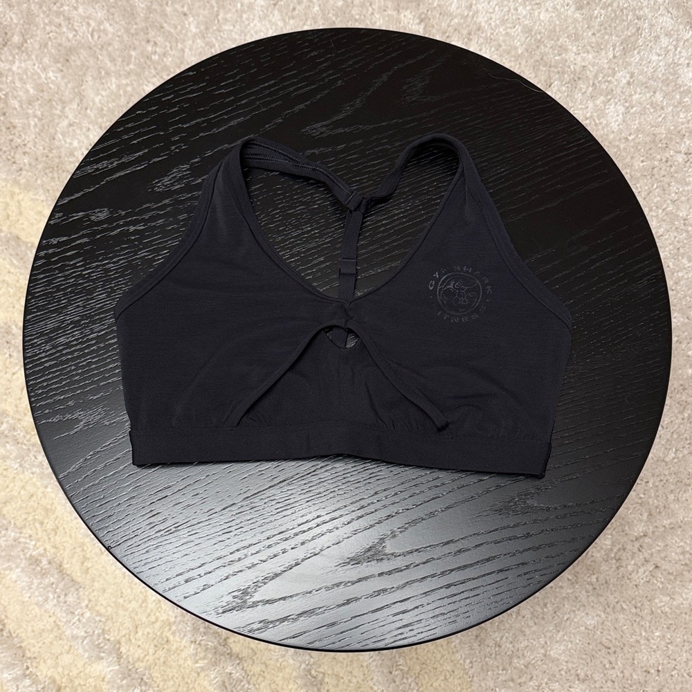 Gymshark Legacy T-back Black Sports Bra